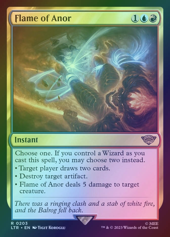 Flame of Anor (LTR) (203) / Foil