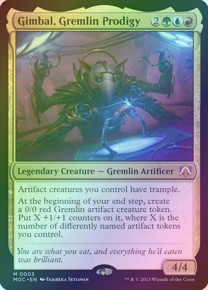 Gimbal, Gremlin Prodigy (MOC) (3) / Foil