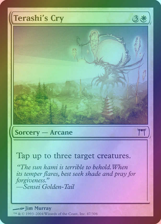 Terashi's Cry (CHK) (47) / Foil