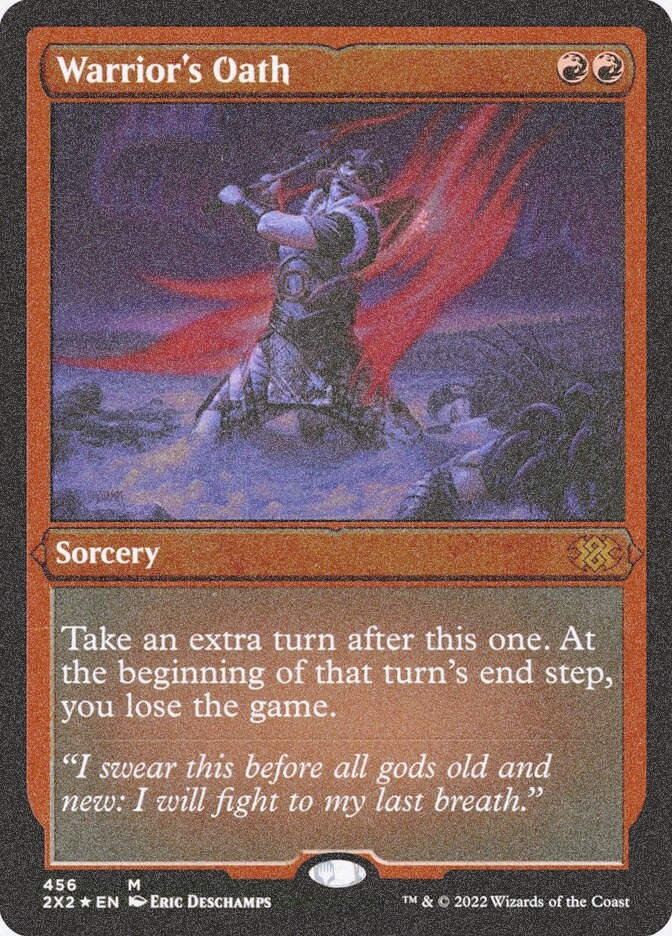 Warrior's Oath (2X2) (456) / Foil Etched