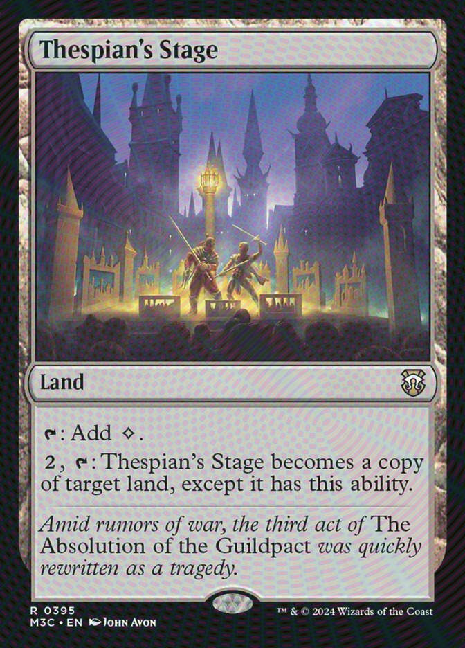 Thespian's Stage (M3C) (395) / Ripple Foil