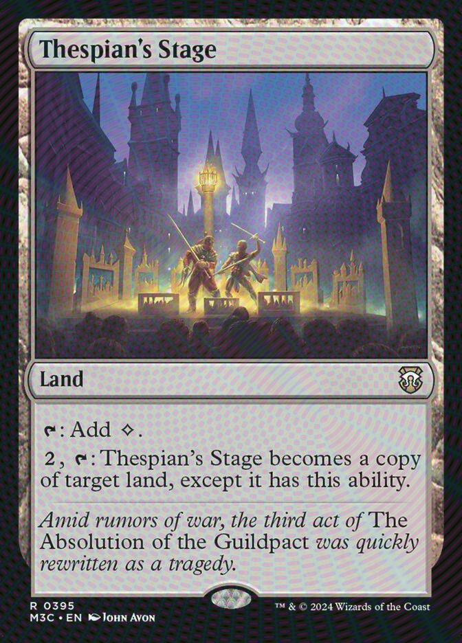 Thespian's Stage (M3C) (395) / Ripple Foil