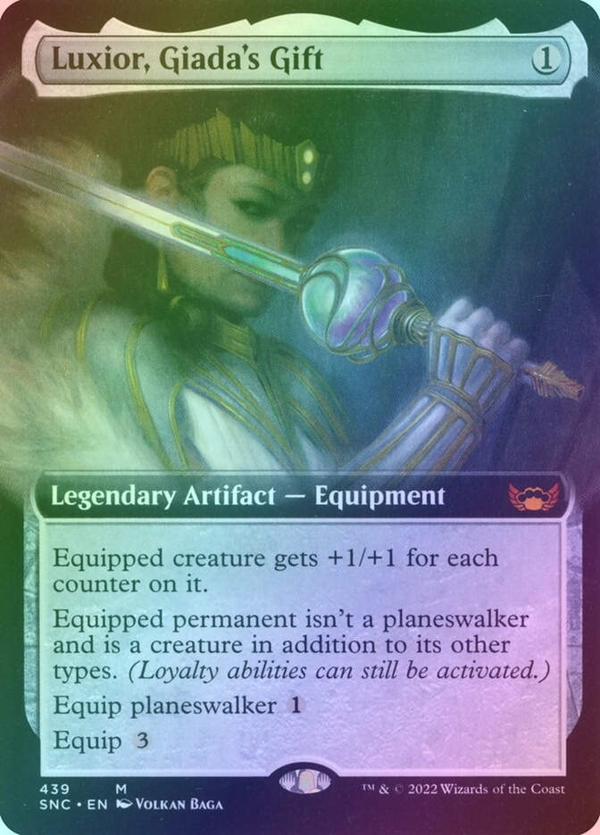 Luxior, Giada's Gift (SNC) (439) / Extended Art / Foil