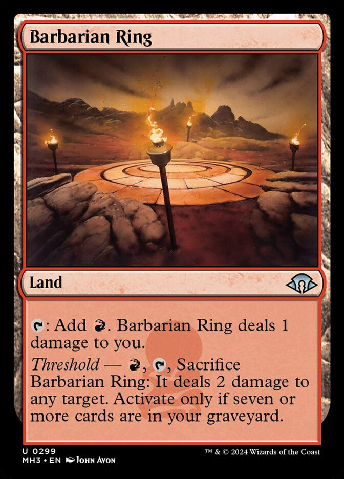 Barbarian Ring (MH3) (299)
