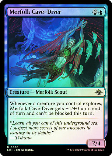 Merfolk Cave-Diver (lci) / Foil