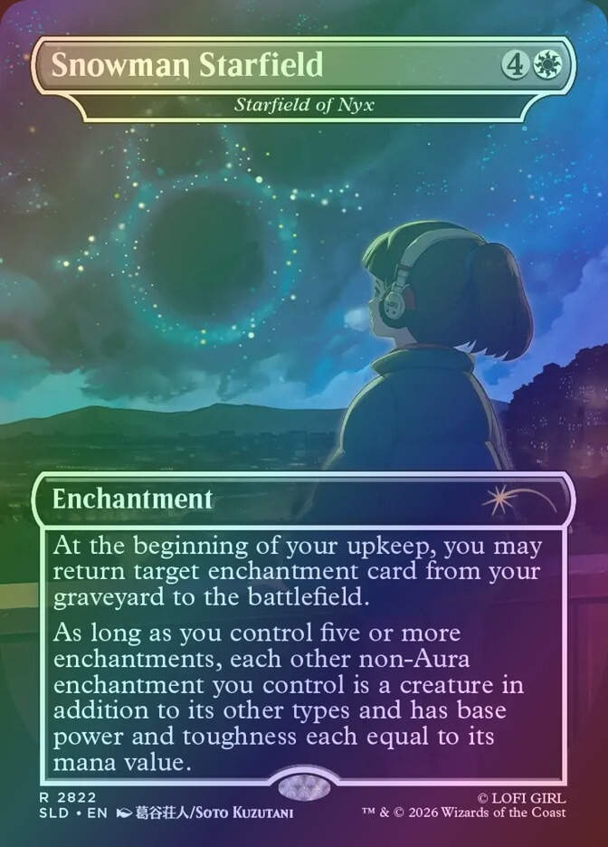 Starfield of Nyx (SLD) (2822) / Borderless / Foil