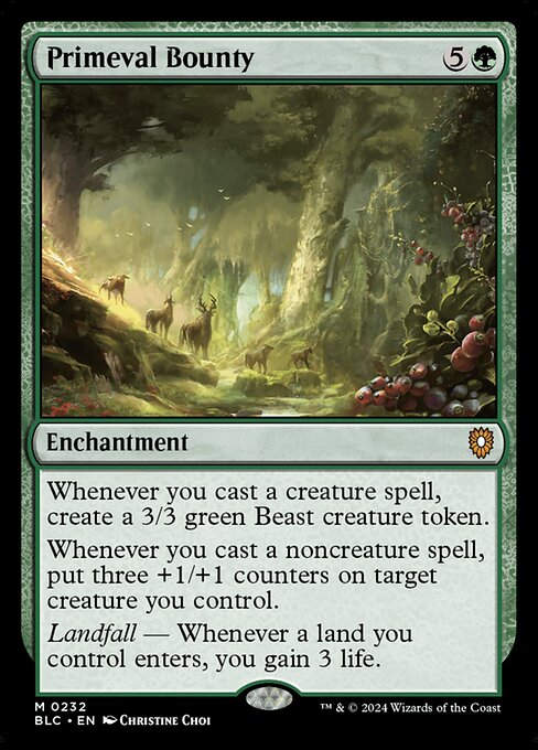 Primeval Bounty (blc) (232)