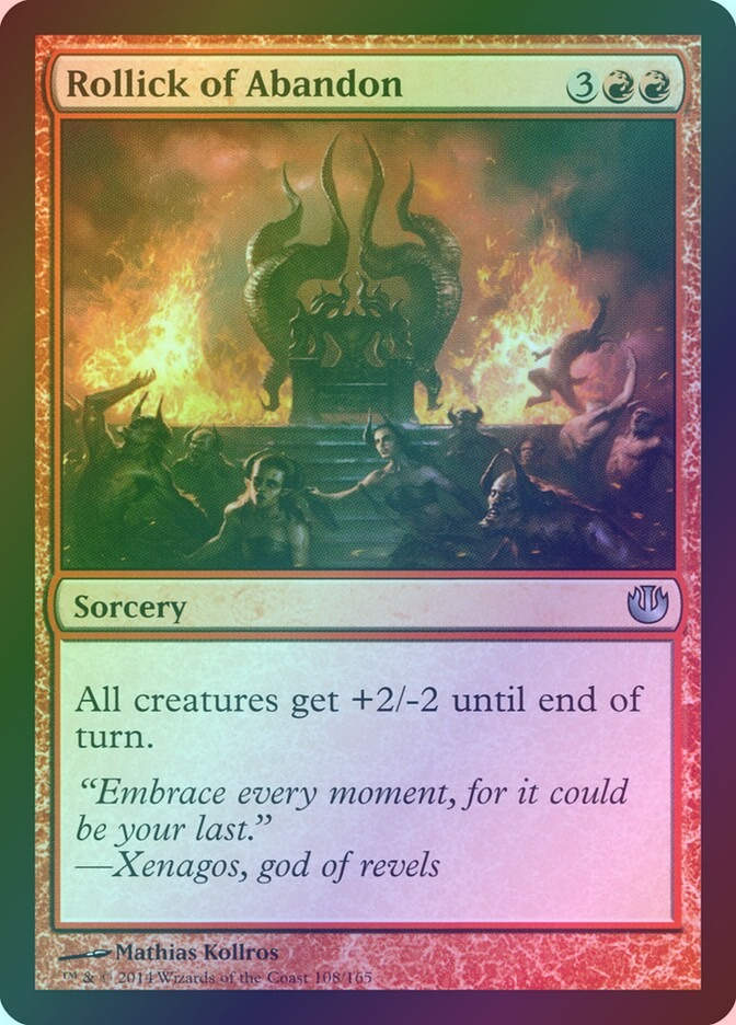 Rollick of Abandon (JOU) (108) / Foil
