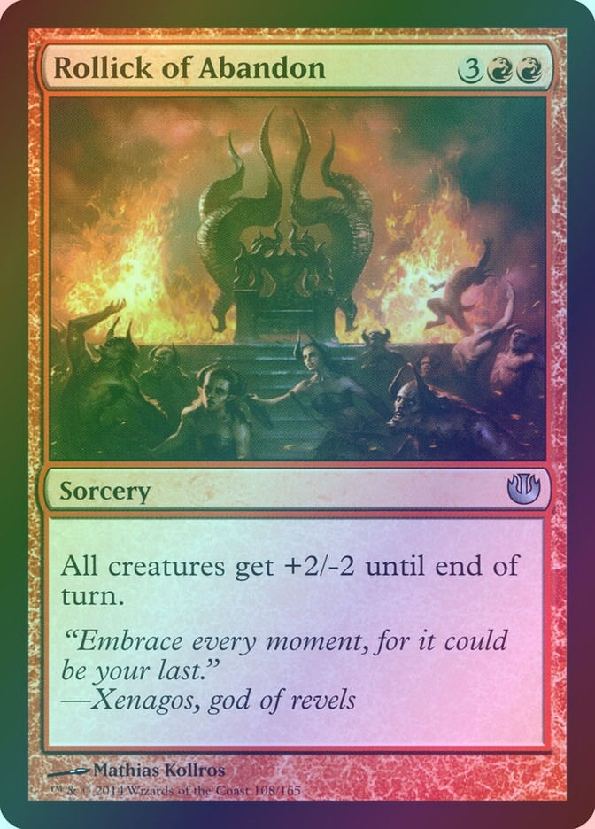 Rollick of Abandon (JOU) (108) / Foil
