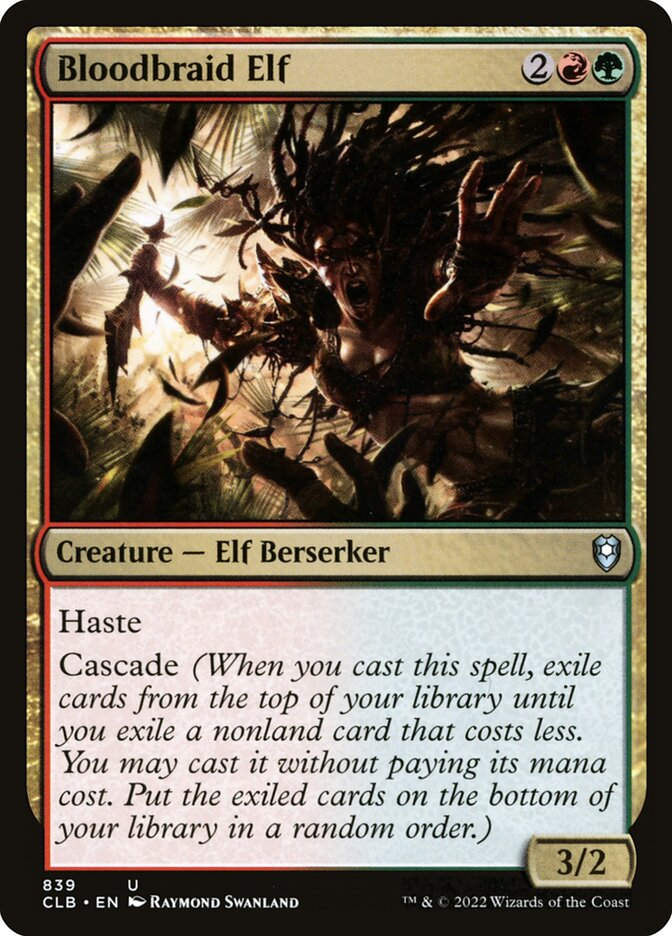 Bloodbraid Elf (CLB) (839)