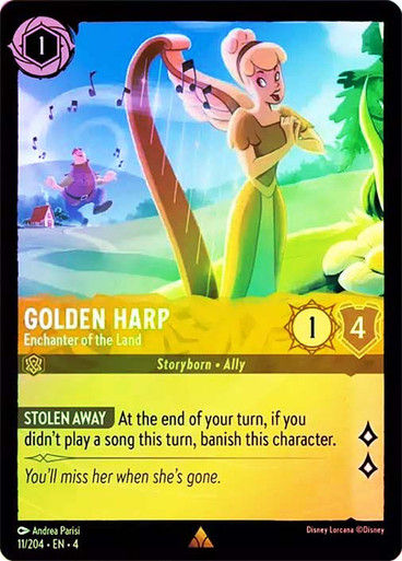Golden Harp - Enchanter of the Land (LOR_URS) / Foil