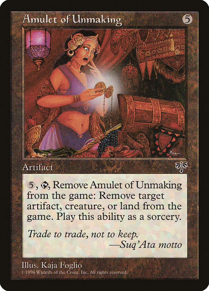 Amulet of Unmaking (MIR) (293)