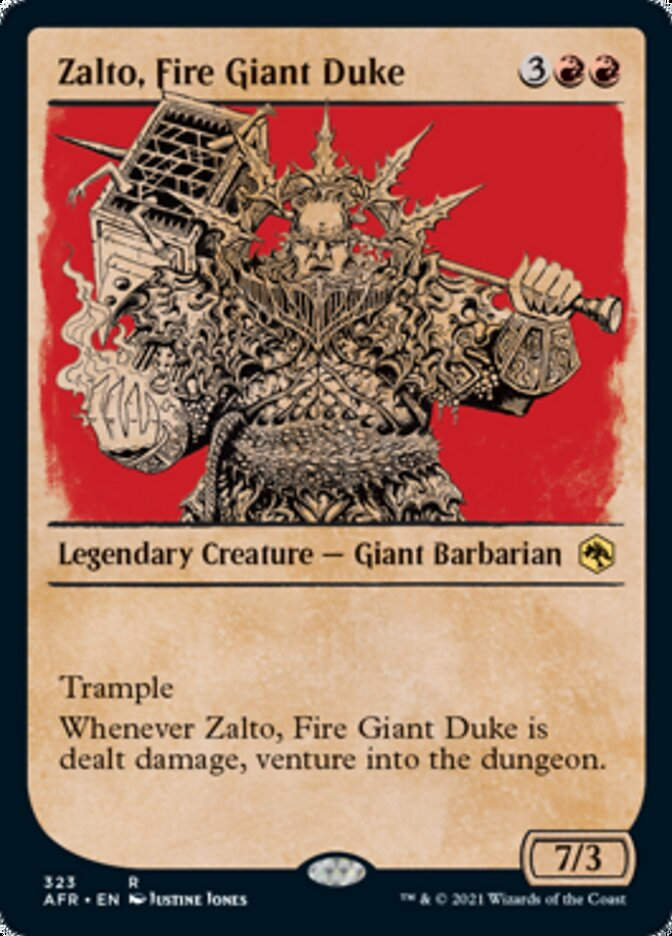 Zalto, Fire Giant Duke (AFR) / Showcase