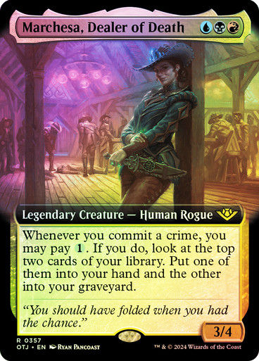 Marchesa, Dealer of Death (otj) (357) / Foil Extended