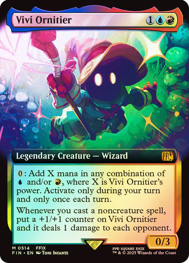 Vivi Ornitier (FIN) (514) / Extended Art / Foil