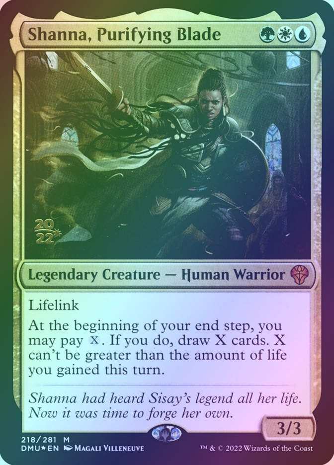 Shanna, Purifying Blade (PDMU) (218s) / Foil