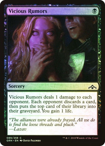 Vicious Rumors (GRN) (89) / Foil