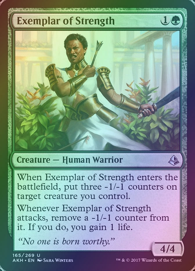 Exemplar of Strength (AKH) (165) / Foil