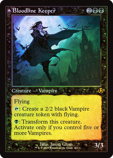 Bloodline Keeper // Lord of Lineage (INR) (461) / Foil Retro