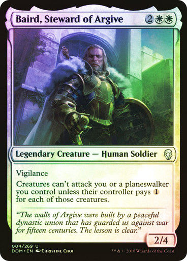 Baird, Steward of Argive (DOM) (4) / Foil