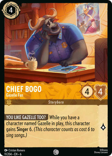 Chief Bogo - Gazelle Fan (LOR_AZU)
