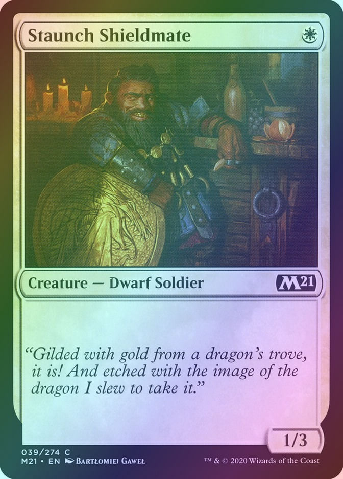 Staunch Shieldmate (M21) (39) / Foil