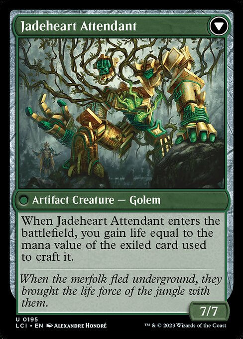 Jade Seedstones // Jadeheart Attendant (lci) — cara 2 de 2