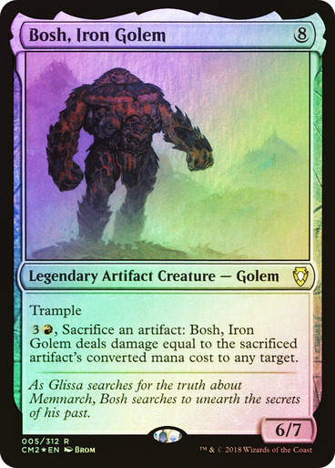 Bosh, Iron Golem (cm2) / Foil