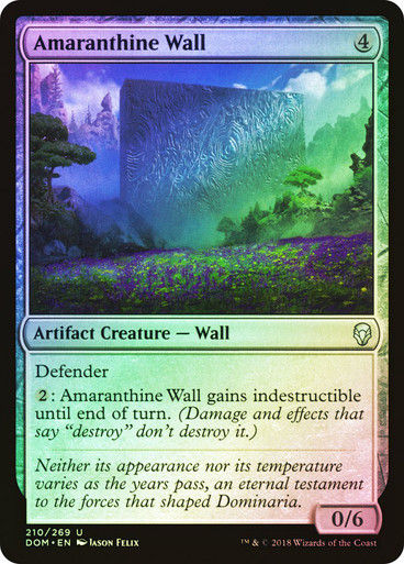 Amaranthine Wall (DOM) (210) / Foil