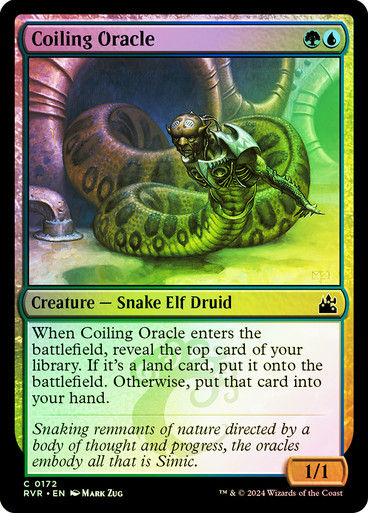 Coiling Oracle (rvr) (172) / Foil