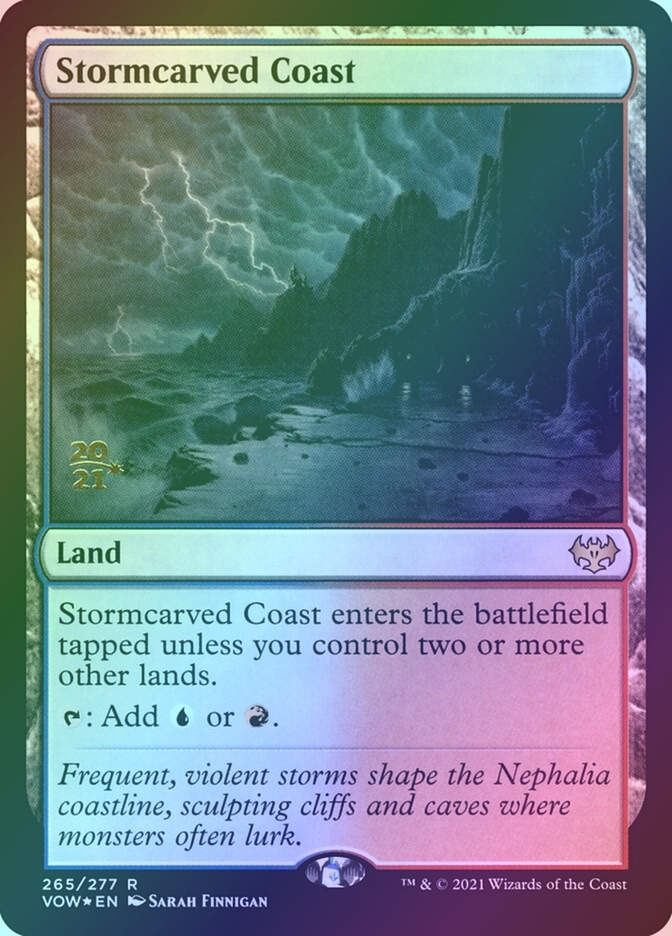 Stormcarved Coast (PVOW) (265s) / Foil