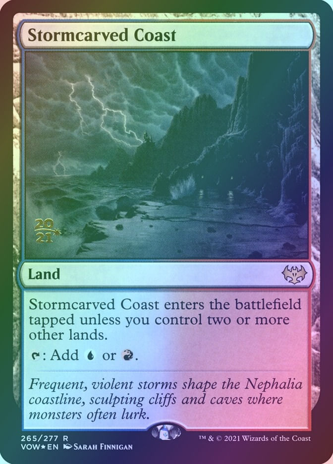 Stormcarved Coast (PVOW) (265s) / Foil
