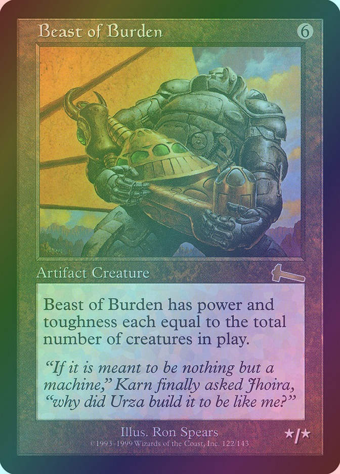 Beast of Burden (ULG) (122) / Foil
