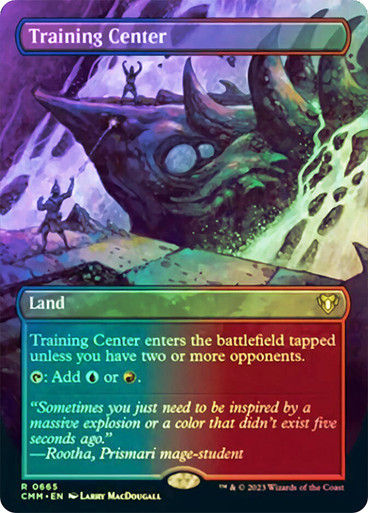 Training Center (cmm) / Borderless / Foil