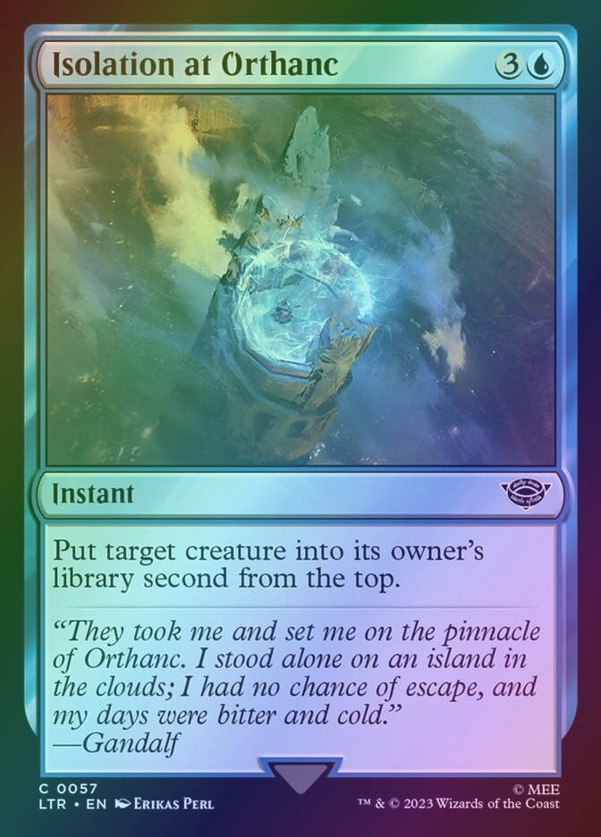 Isolation at Orthanc (LTR) (57) / Foil