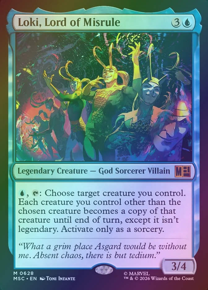 Loki, Lord of Misrule (MSC) (628) / Foil