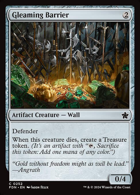 Gleaming Barrier (FDN) (252)
