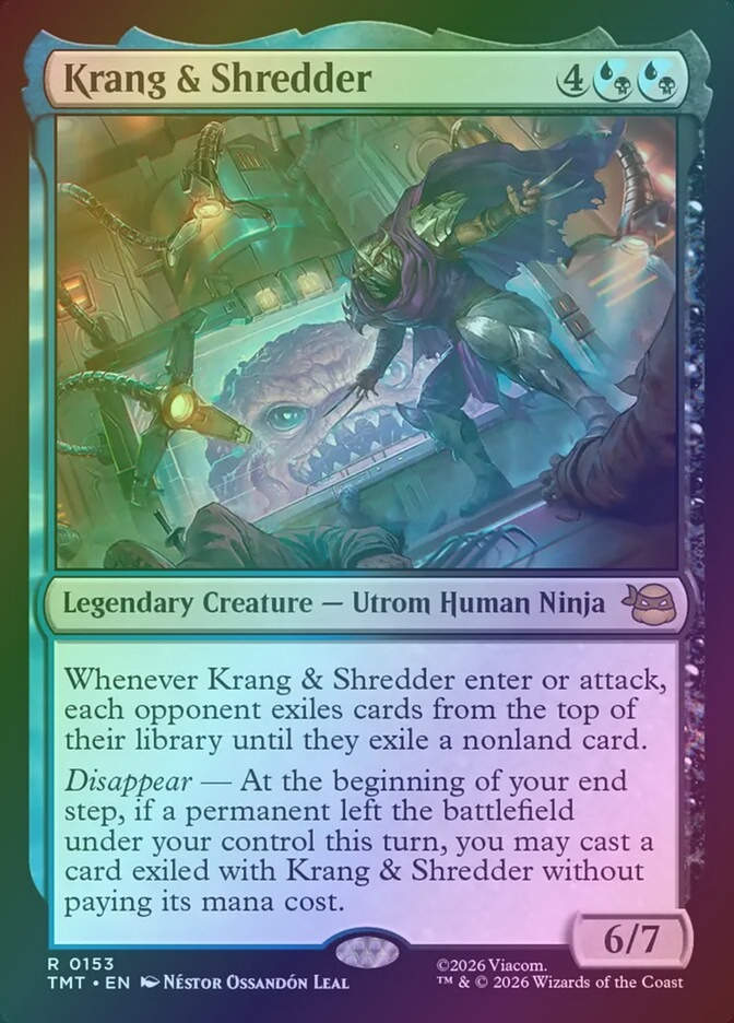 Krang & Shredder (TMT) (153) / Foil