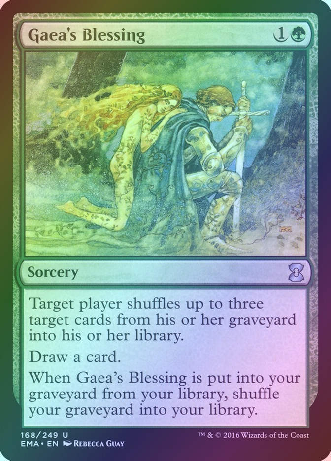 Gaea's Blessing (EMA) (168) / Foil