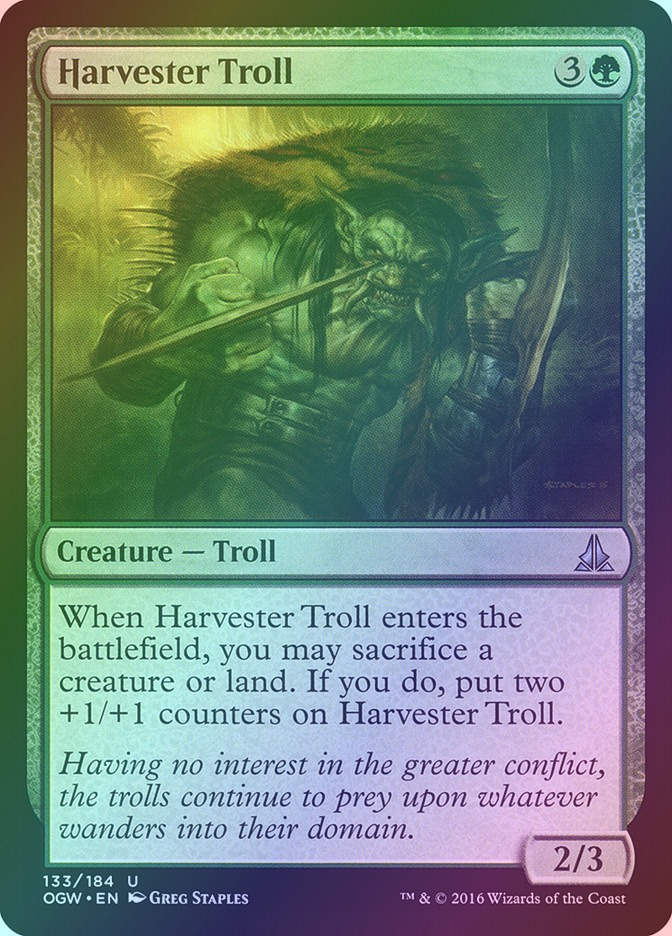 Harvester Troll (OGW) (133) / Foil