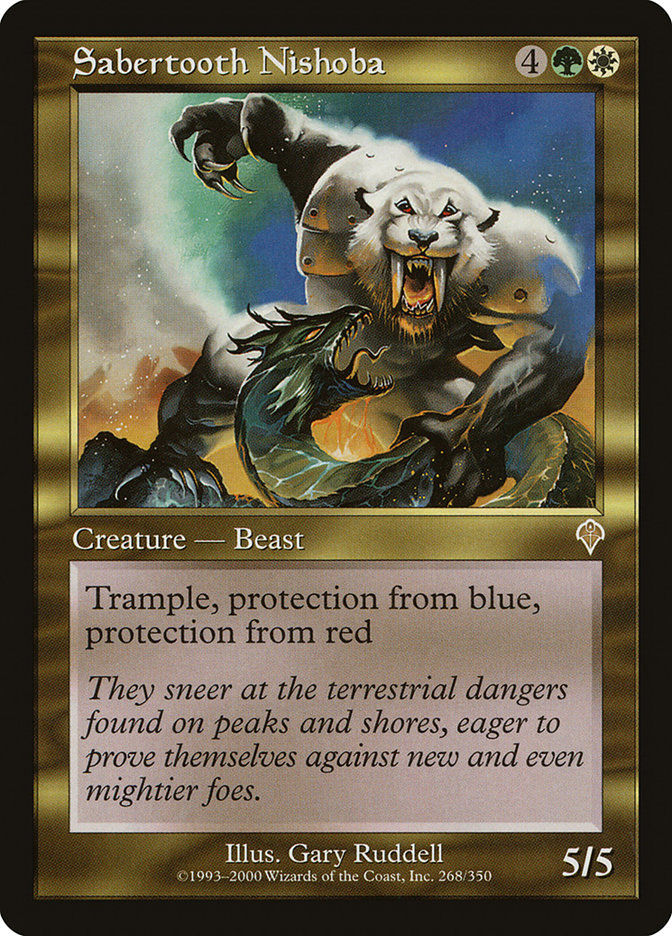 Sabertooth Nishoba (INV) (268)