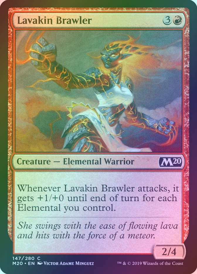Lavakin Brawler (M20) (147) / Foil