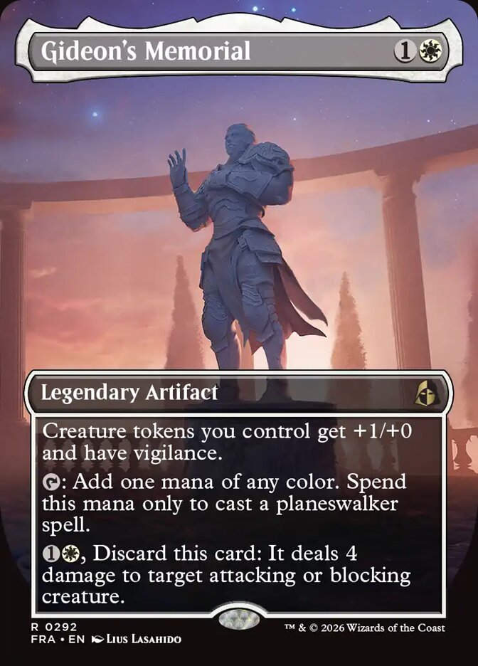 Gideon's Memorial (FRA) (292) / Borderless