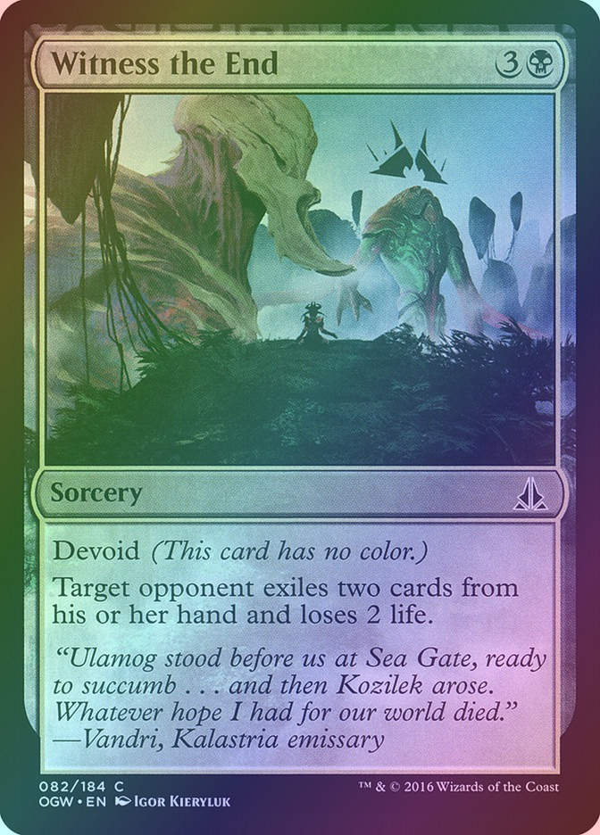 Witness the End (OGW) (82) / Foil