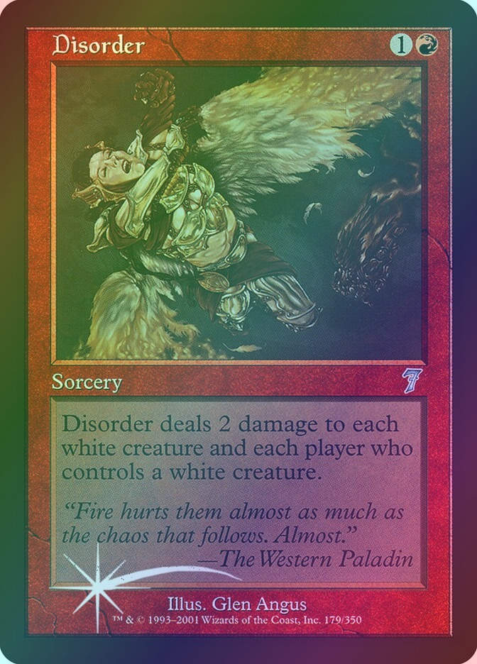 Disorder (7ED) (179★) / Foil