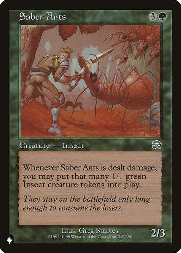 Saber Ants (PLST) (MMQ-267)