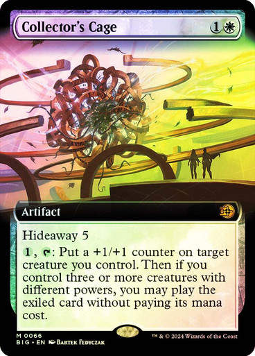 Collector's Cage (BIG) (66) / Extended Art / Foil