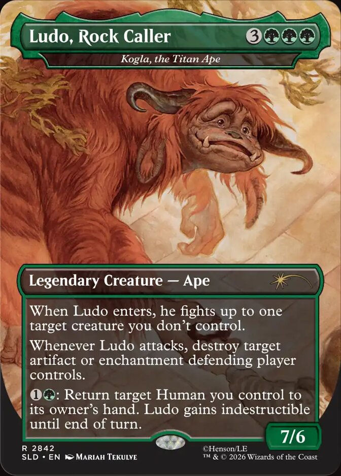 Kogla, the Titan Ape (SLD) (2842) / Borderless
