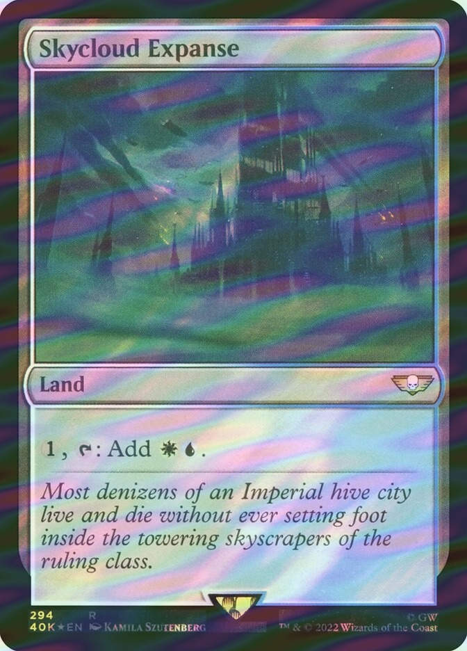 Skycloud Expanse (40K) (294★) / Surge Foil