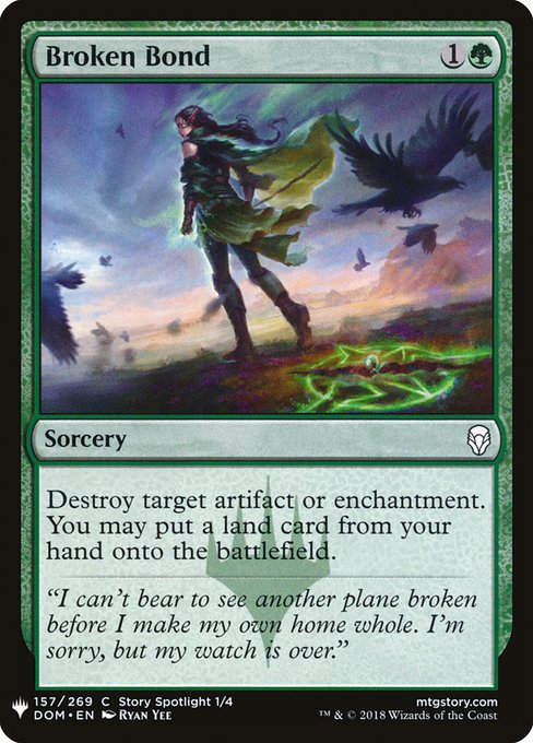 Broken Bond (PLST) (DOM-157)
